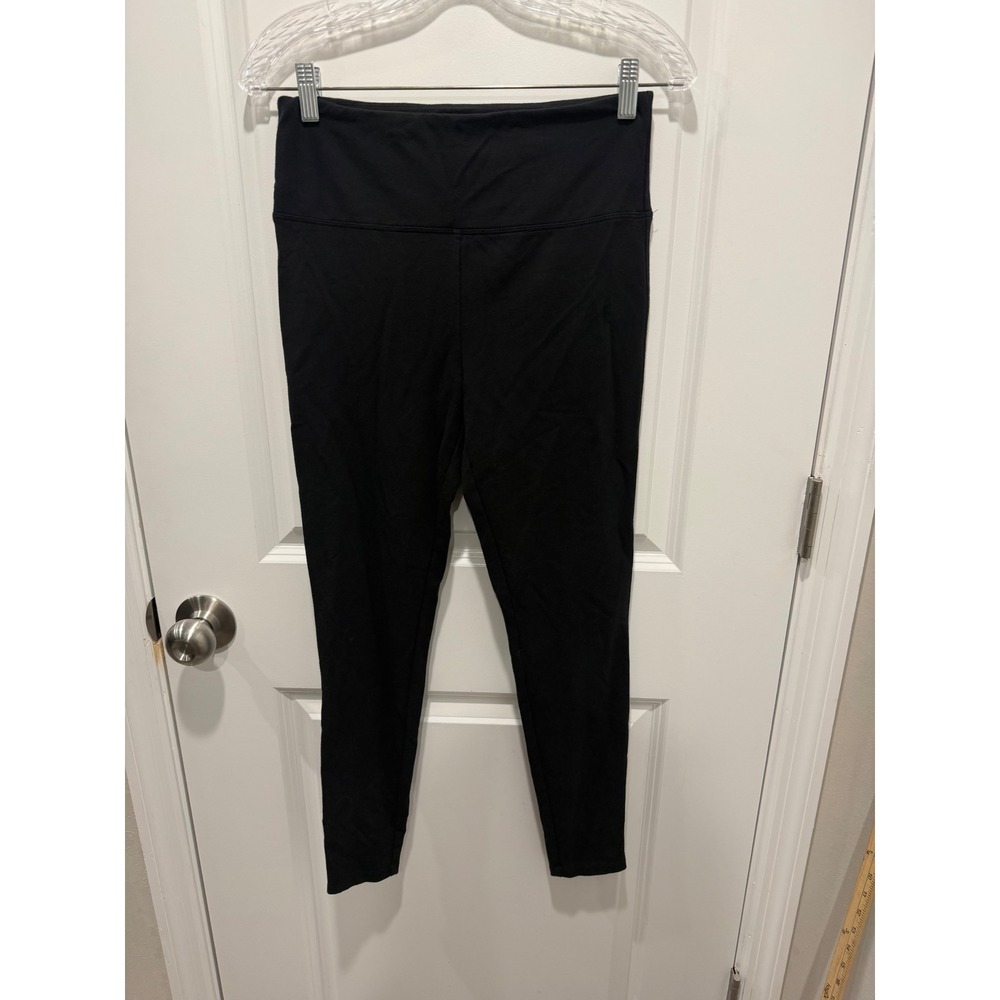 Max & Mia Womens Leggings Cotton Modal Stretch Black Size M